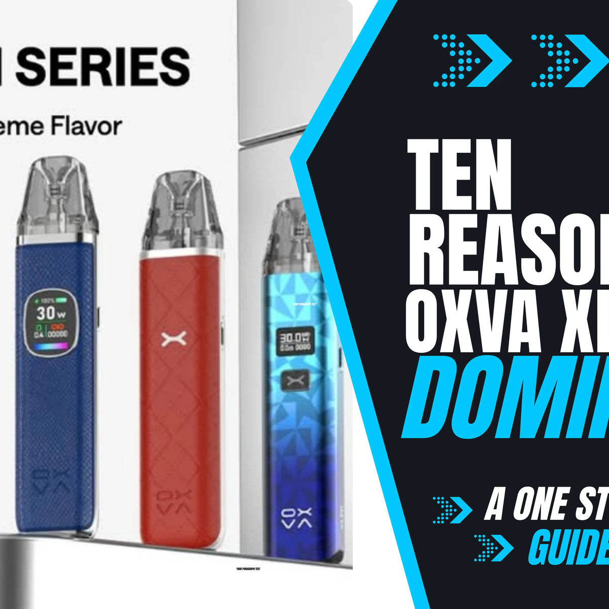 elfbar elfa kaufen OXVA Xlim 3 Ultra Pod Kit 30W In UAE main image 1