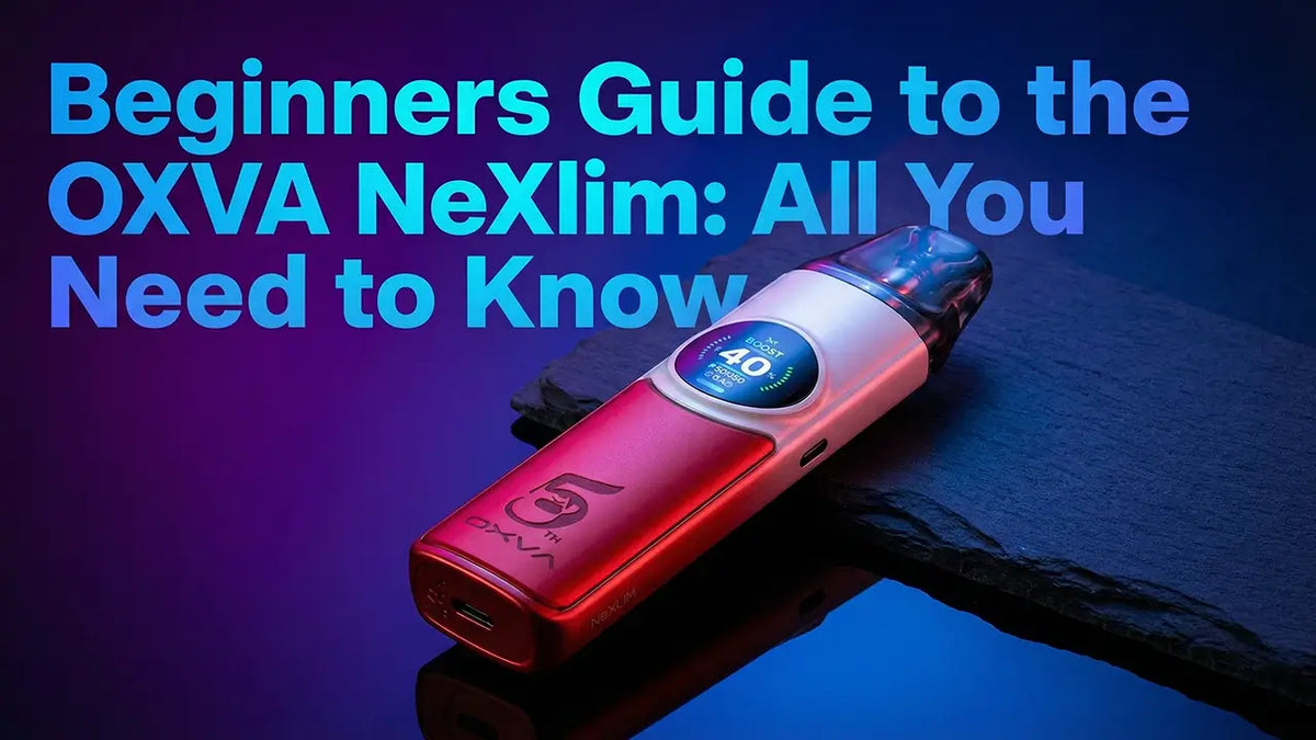 How to Use the OXVA NeXlim | Settings & Button Guide | Ecigone How to Use the OXVA NeXlim | Settings & Button Guide | Ecigone