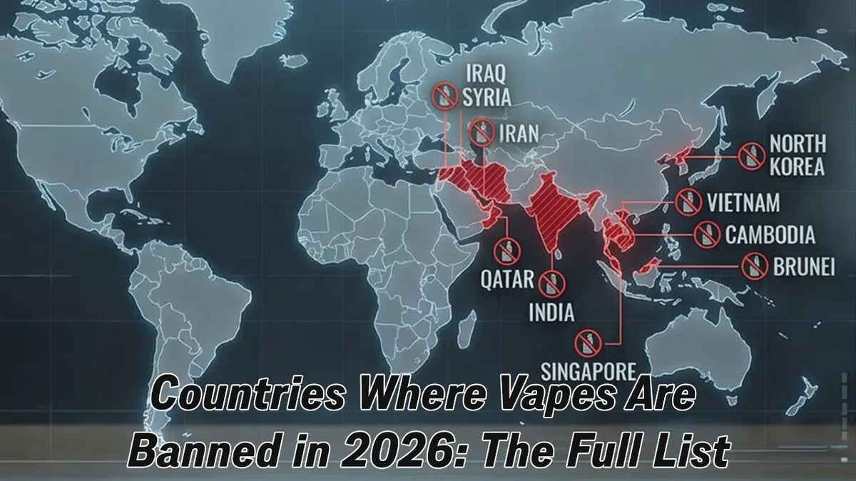 Countries Where Vapes Are Banned: Full 2026 List | Ecigone Countries Where Vapes Are Banned: Full 2026 List | Ecigone