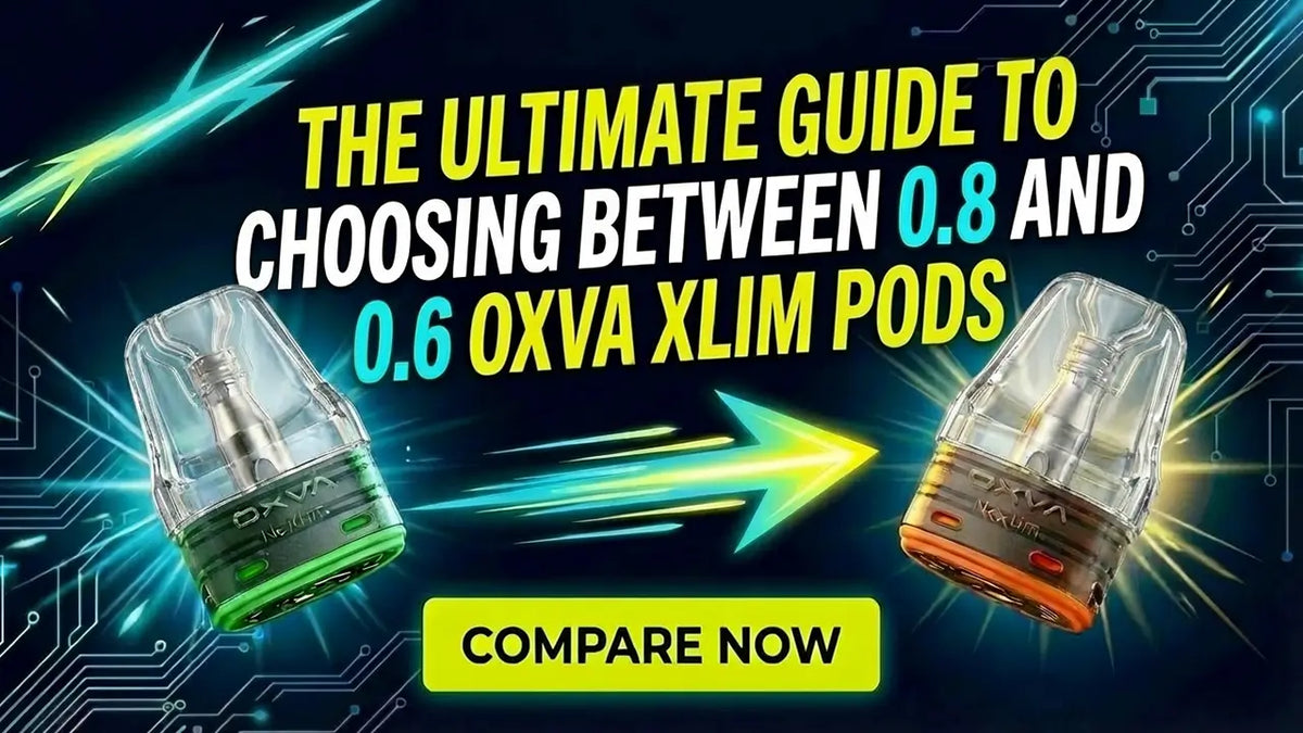 best wattage for 0.6 ohm coil oxva xlim Oxva Xlim V3 Replacement Pod Cartridges – EDGE Vaping main image 1