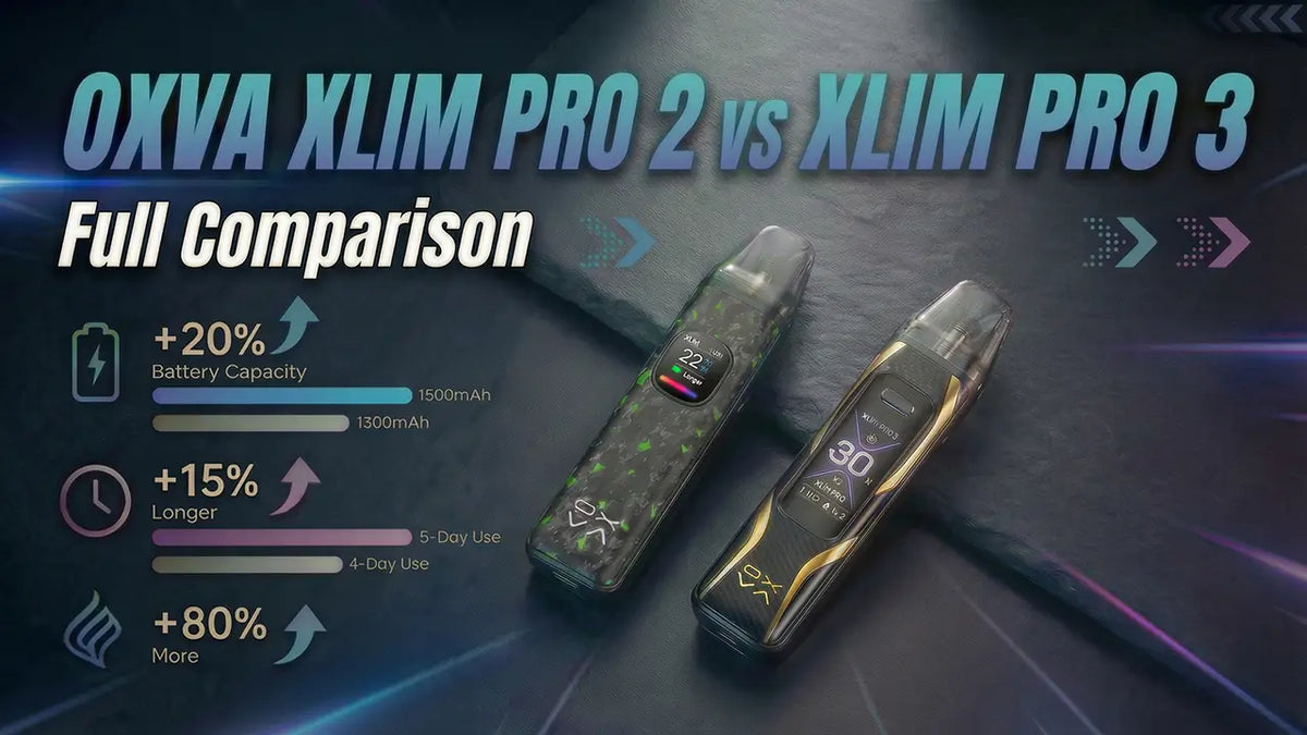 Full Comparison Review: OXVA Xlim Pro 2 Vs Pro 3 Full Comparison Review: OXVA Xlim Pro 2 Vs Pro 3