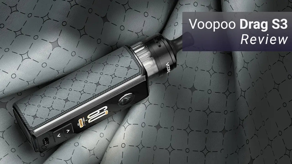 Voopoo Drag S3 Pod Kit Review - All Day Battery & PnP X Coils Voopoo Drag S3 Pod Kit Review - All Day Battery & PnP X Coils