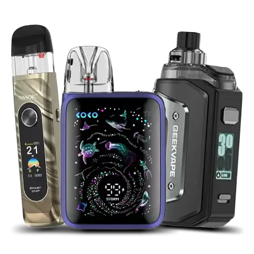 Refillable Vape Kits UK | Pod, Pod Mod, Sub-Ohm | Ecigone