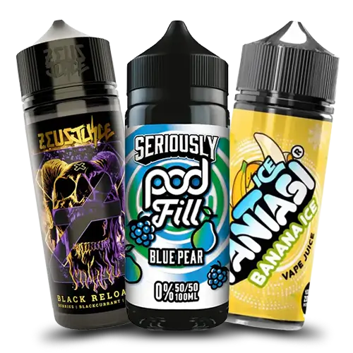 Shortfill E-Liquid UK | 50ml, 100ml & 200ml + Free Nic Shots Shortfill E-Liquid UK | 50ml, 100ml & 200ml + Free Nic Shots