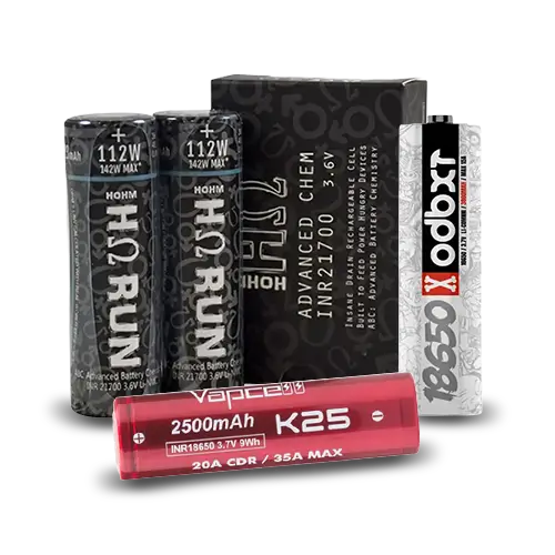Vape Batteries | 18650 & 21700 Batteries UK | Ecigone Vape Batteries | 18650 & 21700 Batteries UK | Ecigone