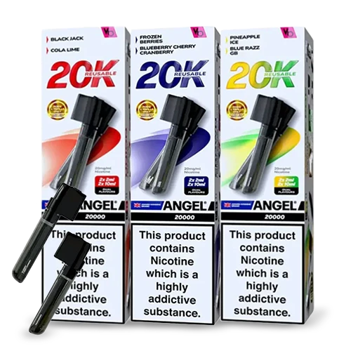 Angel 20000 Vape Pods Refill £6.99 | 21 Flavours