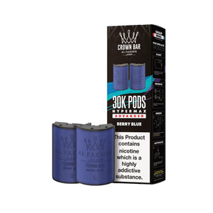 Al Fakher 30K Hypermax berry blue Flavour Refill Pod for Al Fakher 30k Vape Kits