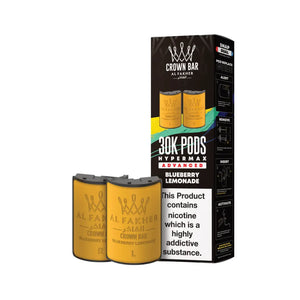 Al Fakher 30K Hypermax blueberry lemonade Flavour Refill Pod for Al Fakher 30k Vape Kits