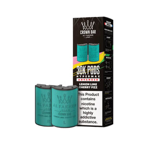 Al Fakher 30K Hypermax lemon lime cherry fizz Flavour Refill Pod for Al Fakher 30k Vape Kits