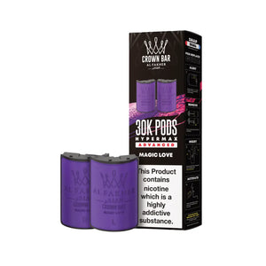 Al Fakher 30K Hypermax magic love Flavour Refill Pod for Al Fakher 30k Vape Kits