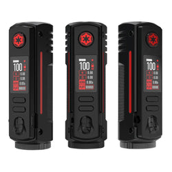 BD Vape Rayden 100W Limited Edition Box Mods in green, white, and yellow designs, featuring a compact display and unique branding.