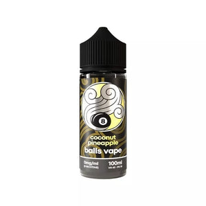 Balls Vape Coconut Pineapple 100ml vape juice great for Sub-ohm Vape Tanks or Sub-ohm Vape Tanks
