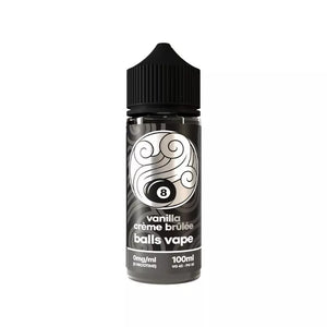 Balls Vape Vanilla Creme Brulee 100ml vape juice great for Sub-ohm Vape Tanks or Sub-ohm Vape Tanks