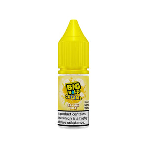 Big Bold Creamy Banana Milk 10ml Nic Salt Vape Juice Great for Pod Vape Kits or MTL Vape Tanks