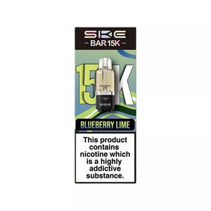 SKE Bar 15K Blueberry Lime Refill Pods for SKE Bar 15K Prefilled Pod Kit