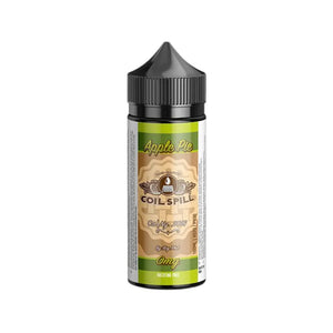 Coil Spill apple pie 100ml Shortfill Vape Juice Great for Sub-ohm Vape Tanks