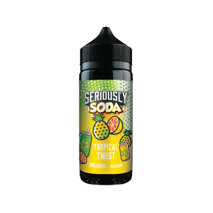 Doozy Seriously Soda tropical twist 100ml Shortfill Vape Juice Great for Sub-ohm Vape Kits or Sub-ohm Vape Tanks