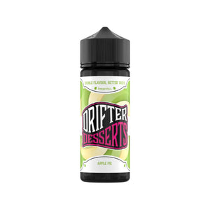 Drifter Dessert apple pie 100ml 50VG/50PG Shortfill Vape Juice great for Refillable Pod Vape kits or MTL Vape Tanks