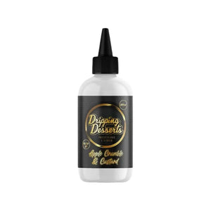 Dripping Desserts Apple Crumble & Custard 200ml Shorffill E-liquid great for sub-ohm vape kit or sub-ohm vape tanks