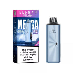 Elf Bar ELFX Mega Pod Vape Kit with built-in - 2800mAh Battery Great to use Nic Salt Vape Juices