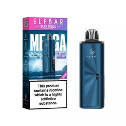 Elf Bar ELFX Mega Pod Vape Kit with built-in - 2800mAh Battery Great to use Nic Salt Vape Juices