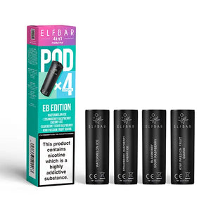 elf bar 4 in 1 vape refill pods EB edition