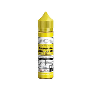 Glas Basix Banana Cream Pie Flavour 50ml Shortfill Vape Juice Great for Sub-ohm Vape Kits & Sub-Ohm Vape Tanks