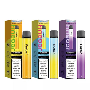 Hayati Finebar 1000 Puff Pod Kit with 500mAh Built-in Battery with replaceable 2ml Prefilled Pod