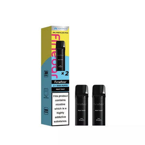 Hayati Finebar 1000 Fruit Twist Prefilled 2ml 20mg 2x Pods for the Hayati Finebar 1000 Puff Pod Kit