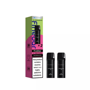 Hayati Finebar 1000 Watermelon Ice Prefilled 2ml 20mg 2x Pods for the Hayati Finebar 1000 Puff Pod Kit