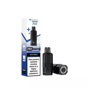Hayati Pro Max Plus 6000 blue frozen Refill Pods for the Hayati pro max plus prefilled vape kit