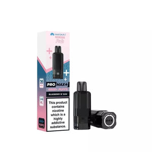 Hayati Pro Max Plus 6000 Blueberry b'gum Refill Pods for the Hayati pro max plus prefilled vape kit