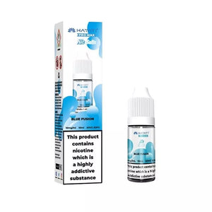Hayati Pro Max 10ml Nic Salt Blue Fusion Flavour in 10mg or 20mg great for refillable Pod Vape Kits