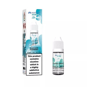 Hayati Pro Max 10ml Nic Salt Blue Sour Raspberry Flavour in 10mg or 20mg great for refillable Pod Vape Kits