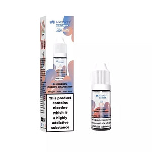 Hayati Pro Max 10ml Nic Salt Blueberry Cherry Cranberry Flavour in 10mg or 20mg great for refillable Pod Vape Kits