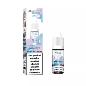 Hayati Pro Max 10ml Nic Salt Bubblegum Ice Flavour in 10mg or 20mg great for refillable Pod Vape Kits