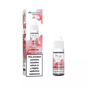 Hayati Pro Max 10ml Nic Salt Cherry Ice Flavour in 10mg or 20mg great for refillable Pod Vape Kits