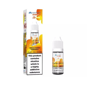 Hayati Pro Max 10ml Nic Salt Mango Peach Pineapple Flavour in 10mg or 20mg great for refillable Pod Vape Kits