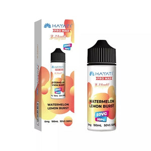 Hayati Pro Max Watermelon Lemon Burst 50/50 100ml Shortfill great for refillable pod vapes and MTL Vape Tanks