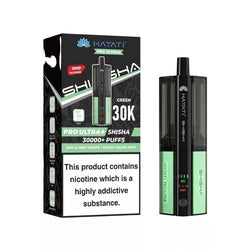 Hayati Pro Ultra Plus Shisha 30k Puff Prefilled Pod Kit with a built-in 900mAh Battery