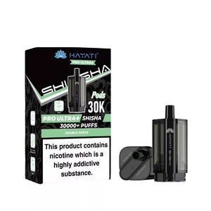 Hayati Pro Ultra Plus Shisha 30K Double Apple Pods For The Hayati Pro Ultra Plus Shisha 30K Kit