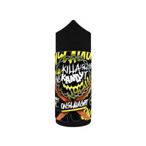 Killa Kandy onslaught flavour 100ml Shortfill vape juice great for sub-ohm vape kits