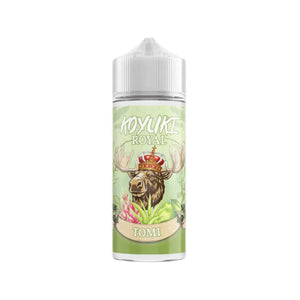 Koyuki Royal Tomi 100ml Shortfill E-liquid great to use with Sub-ohm Vape Tanks