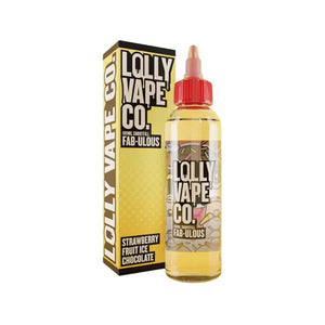 Lolly Vape Co FAB-ULOUS 100ml Shortfill E-liquid Perfect for Sub-ohm Vape Kits