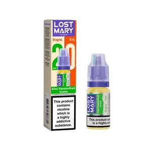Lost Mary Kiwi Passionfruit Guava Nic Salt Vape Juice great for Refillable Pod Vape Kits