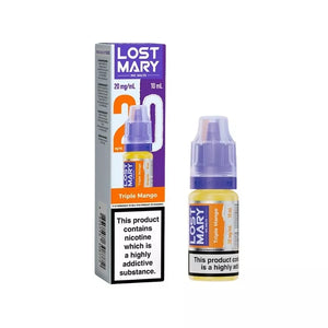 Lost Mary Triple Mango Nic Salt Vape Juice great for Refillable Pod Vape Kits