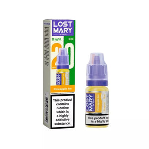 Lost Mary Pineapple Ice Nic Salt Vape Juice great for Refillable Pod Vape Kits