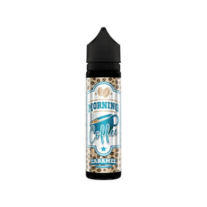 Morning Coffee Caramel Flavour 50ml Shortfill Vape Juice Perfect for Sub-ohm Vape Kits