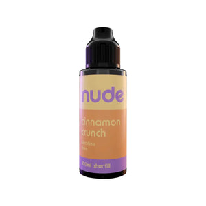 Nude Cinnamon Crunch Flavour 100ml Shortfill Vape Juice for Sub-ohm Vape kits