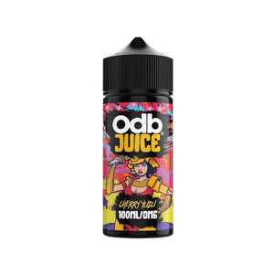 ODB Juice Cherry Yuzu 100ml Shortfill E Cig liquid great to use with Sub-ohm Vape Kits